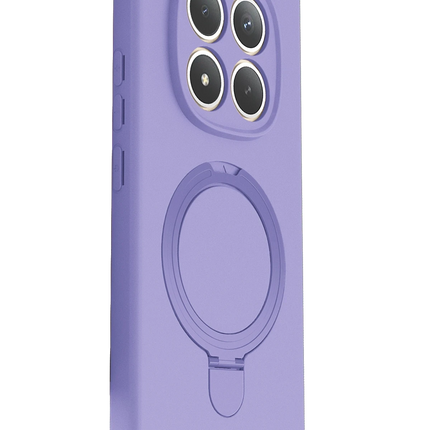 Xiaomi Redmi Note 15 Pro 5G Regal Magsafe Standlı Kapak Kılıf - Lila 3