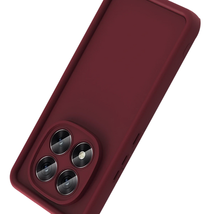Xiaomi Redmi Note 15 Pro 5G Viera Silikon Kılıf - Bordo 4