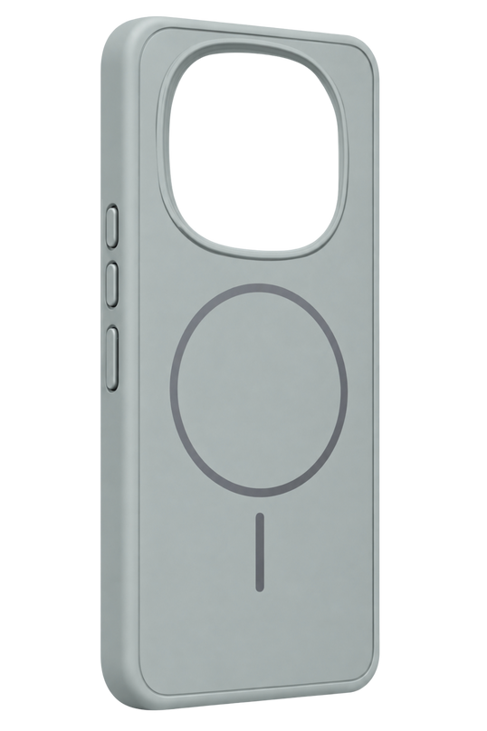 Xiaomi Redmi Note 15 Pro Plus 5G Azus Magsafe Kapak Kılıf - Gri