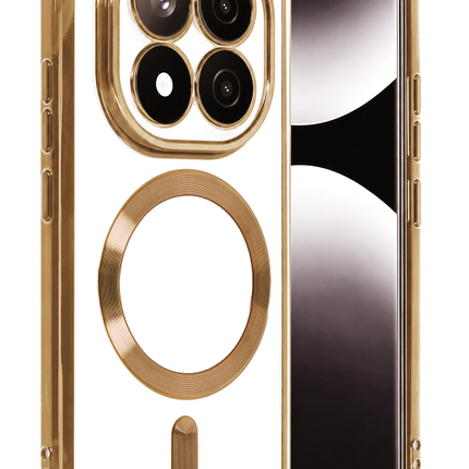 Xiaomi Redmi Note 15 Pro Plus 5G Kross Magneticsafe Kapak Kılıf - Gold