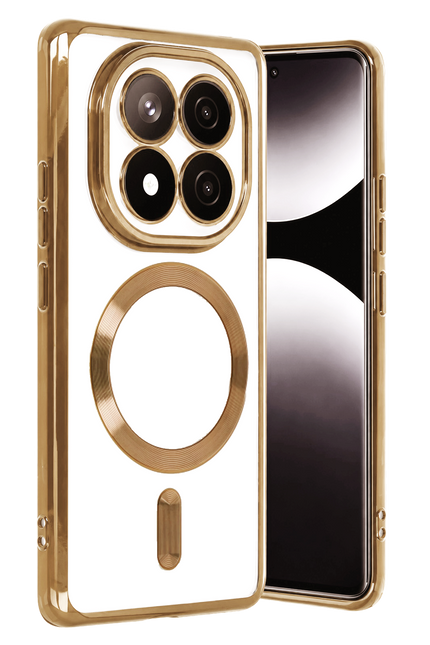 Xiaomi Redmi Note 15 Pro Plus 5G Kross Magneticsafe Kapak Kılıf - Gold