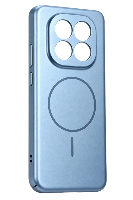 Xiaomi Redmi Note 15 Pro Plus 5G Mika PC Magsafe Kapak Kılıf - Açık Mavi