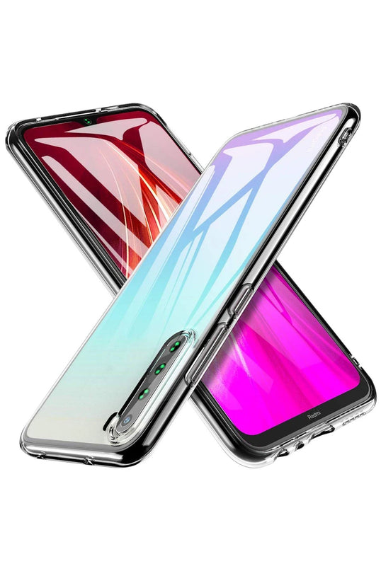 Xiaomi Redmi Note 8 Lüx Şeffaf Silikon Kılıf 2