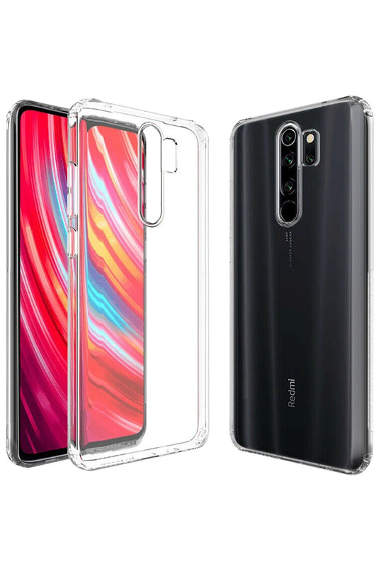 Xiaomi Redmi Note 8 Pro Lüx Şeffaf Silikon Kılıf 2