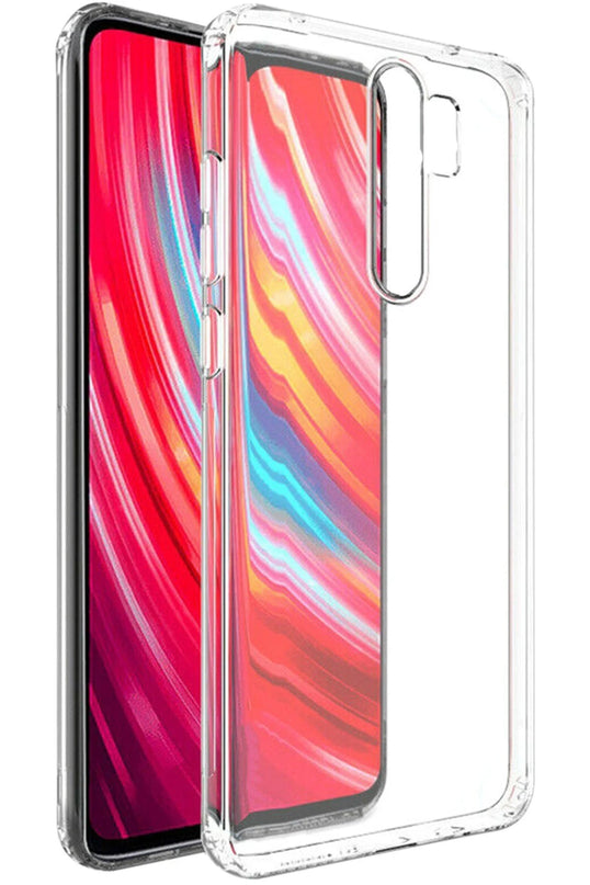 Xiaomi Redmi Note 8 Pro Lüx Şeffaf Silikon Kılıf