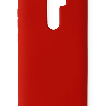Xiaomi Redmi Note 8 Pro Nano içi Kadife Silikon Kılıf - Kırmızı