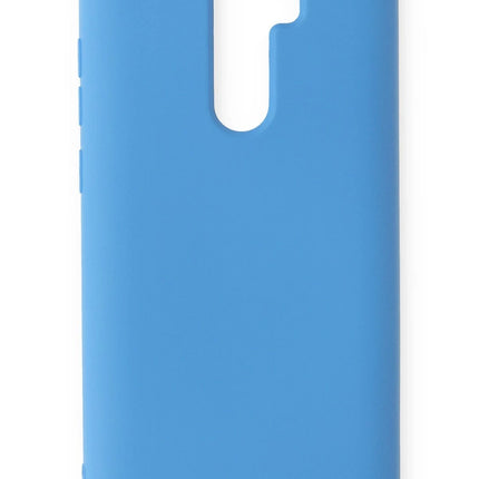 Xiaomi Redmi Note 8 Pro Nano içi Kadife Silikon Kılıf - Mavi