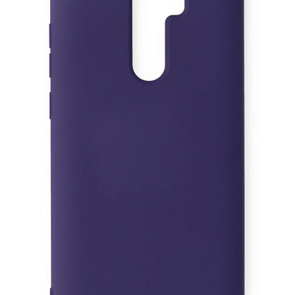 Xiaomi Redmi Note 8 Pro Nano içi Kadife Silikon Kılıf - Mor