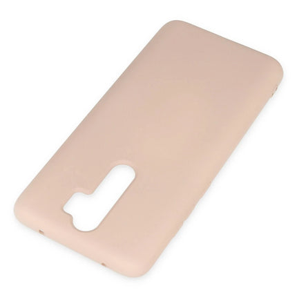 Xiaomi Redmi Note 8 Pro Nano içi Kadife Silikon Kılıf - Pudra 3