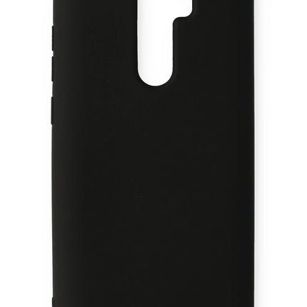 Xiaomi Redmi Note 8 Pro Nano içi Kadife Silikon Kılıf - Siyah