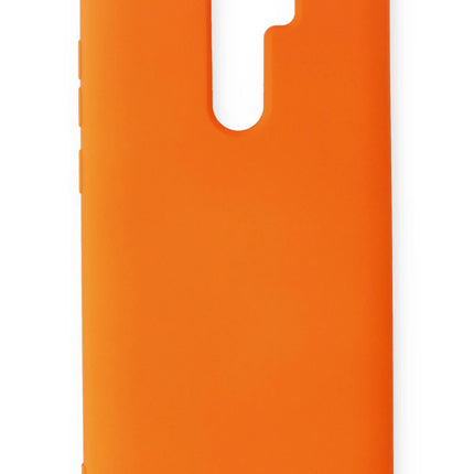 Xiaomi Redmi Note 8 Pro Nano içi Kadife Silikon Kılıf - Turuncu