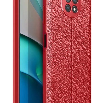 Xiaomi Redmi Note 9 5G Auto Focus Kapak Kılıf - Kırmızı