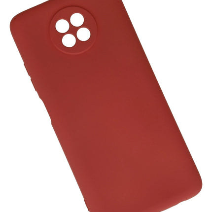 Xiaomi Redmi Note 9 5G Nano içi Kadife Silikon Kılıf - Kiremit 2
