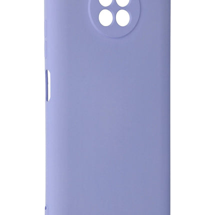 Xiaomi Redmi Note 9 5G Nano içi Kadife Silikon Kılıf - Lila 3