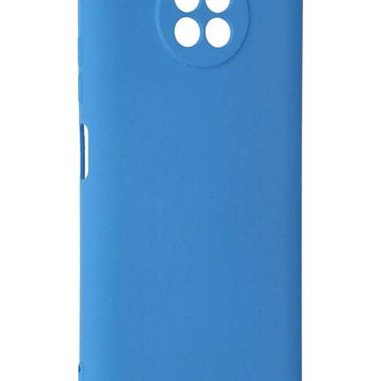 Xiaomi Redmi Note 9 5G Nano içi Kadife Silikon Kılıf - Mavi 3