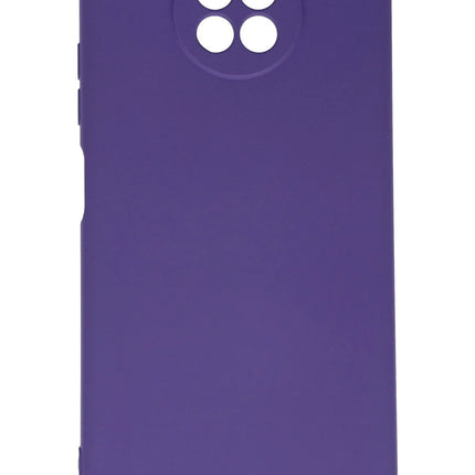 Xiaomi Redmi Note 9 5G Nano içi Kadife Silikon Kılıf - Mor
