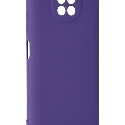 Xiaomi Redmi Note 9 5G Nano içi Kadife Silikon Kılıf - Mor 3