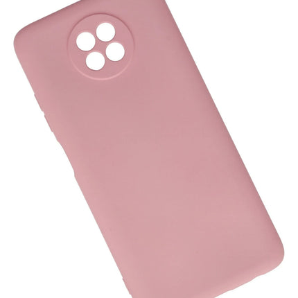 Xiaomi Redmi Note 9 5G Nano içi Kadife Silikon Kılıf - Pembe 2