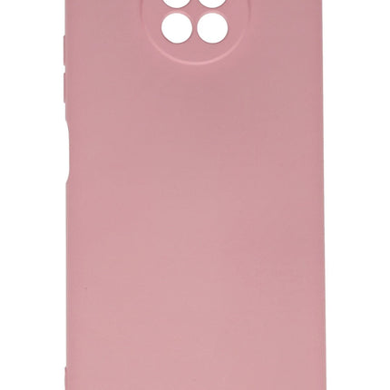 Xiaomi Redmi Note 9 5G Nano içi Kadife Silikon Kılıf - Pembe