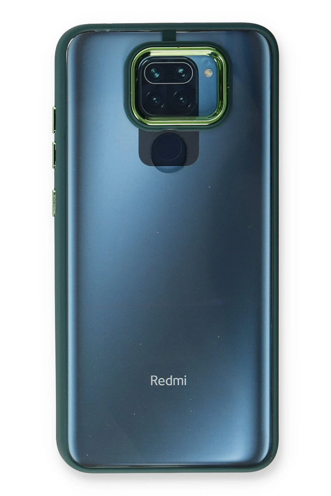 Xiaomi Redmi Note 9 Dora Kapak Kılıf - Haki Yeşil 2
