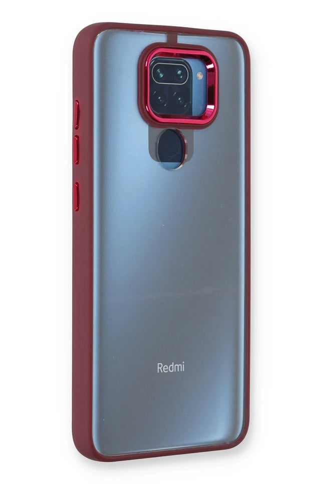 Xiaomi Redmi Note 9 Dora Kapak Kılıf - Kırmızı