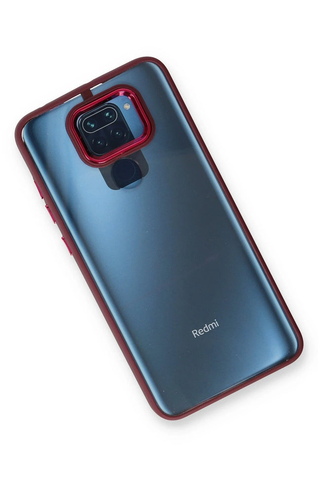 Xiaomi Redmi Note 9 Dora Kapak Kılıf - Kırmızı 3