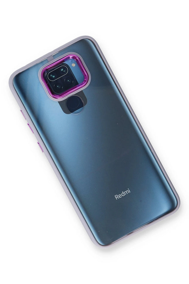 Xiaomi Redmi Note 9 Dora Kapak Kılıf - Lila 3