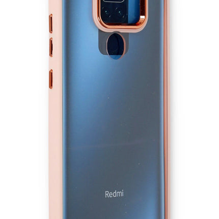 Xiaomi Redmi Note 9 Dora Kapak Kılıf - Pudra