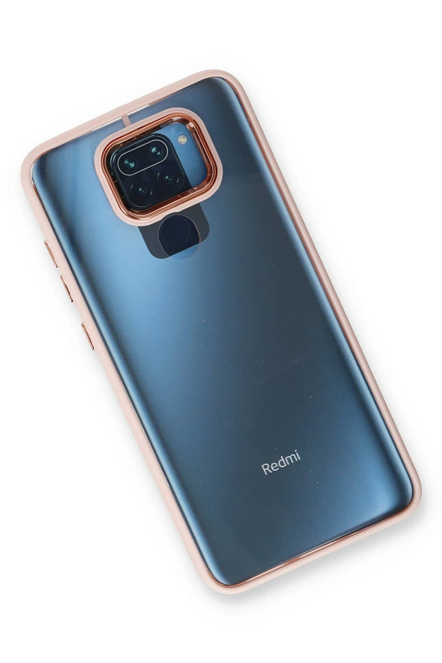 Xiaomi Redmi Note 9 Dora Kapak Kılıf - Pudra 3