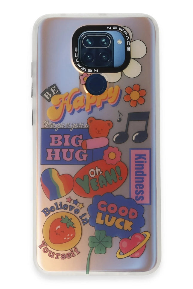 Xiaomi Redmi Note 9 Estoril Desenli Kapak Kılıf - Desen 15