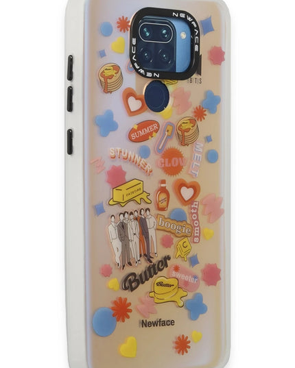 Xiaomi Redmi Note 9 Estoril Desenli Kapak Kılıf - Desen 16 2