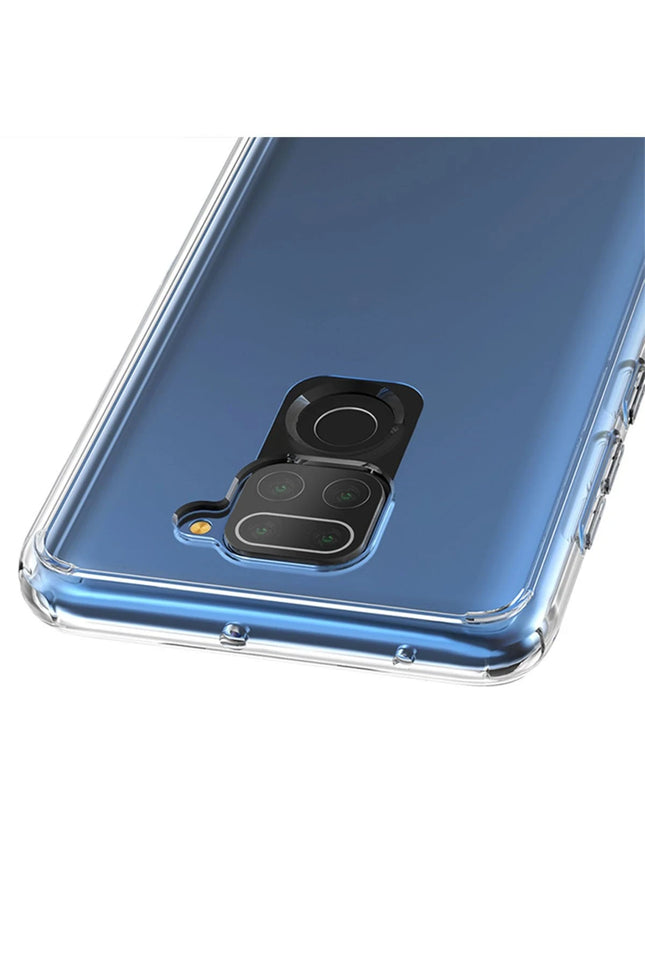 Xiaomi Redmi Note 9 Lüx Şeffaf Silikon Kılıf 2