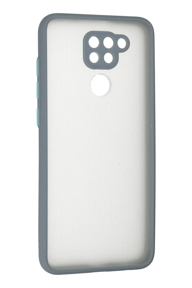 Xiaomi Redmi Note 9 Montreal Silikon Kapak Kılıf - Gri 3