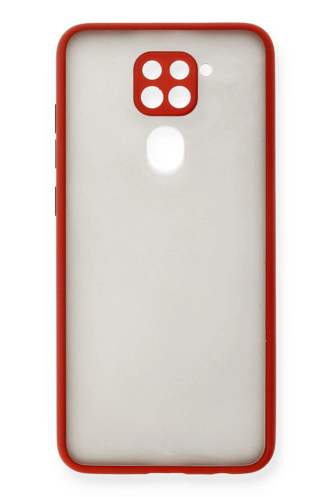 Xiaomi Redmi Note 9 Montreal Silikon Kapak Kılıf - Kırmızı 2