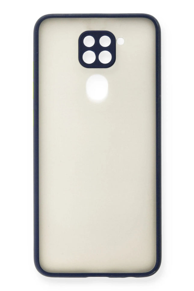 Xiaomi Redmi Note 9 Montreal Silikon Kapak Kılıf - Lacivert 2