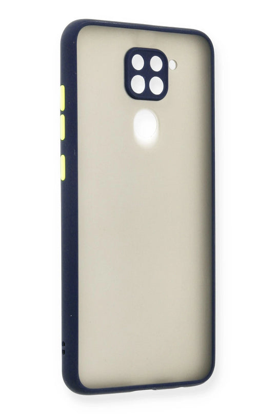 Xiaomi Redmi Note 9 Montreal Silikon Kapak Kılıf - Lacivert