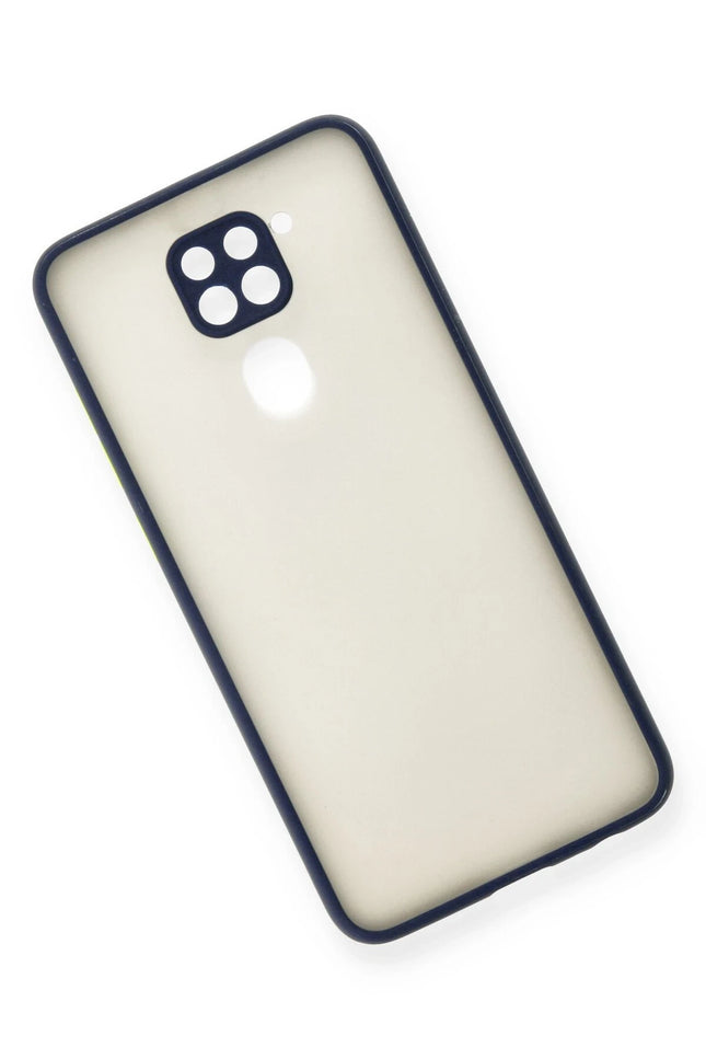 Xiaomi Redmi Note 9 Montreal Silikon Kapak Kılıf - Lacivert 3