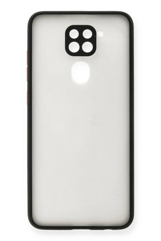 Xiaomi Redmi Note 9 Montreal Silikon Kapak Kılıf - Siyah 2