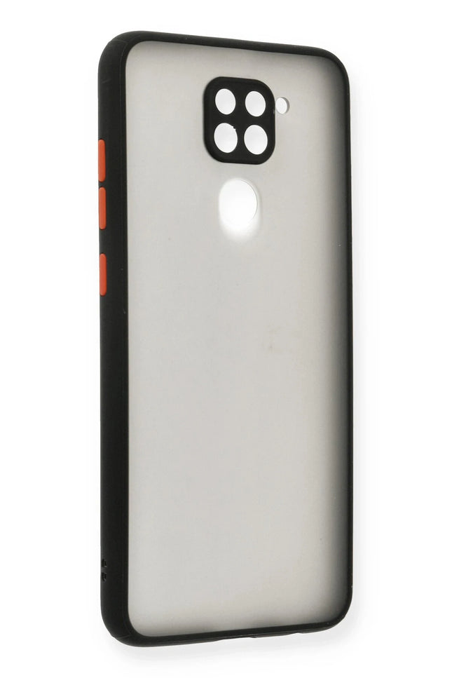 Xiaomi Redmi Note 9 Montreal Silikon Kapak Kılıf - Siyah