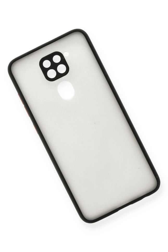 Xiaomi Redmi Note 9 Montreal Silikon Kapak Kılıf - Siyah 3