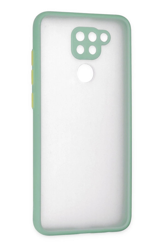 Xiaomi Redmi Note 9 Montreal Silikon Kapak Kılıf - Turkuaz 3