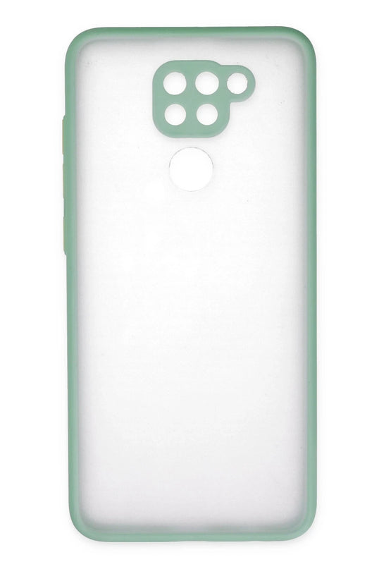 Xiaomi Redmi Note 9 Montreal Silikon Kapak Kılıf - Turkuaz