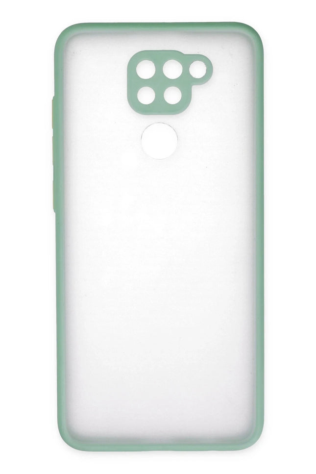 Xiaomi Redmi Note 9 Montreal Silikon Kapak Kılıf - Turkuaz