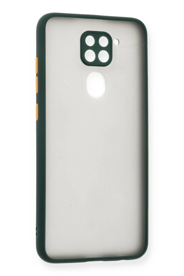 Xiaomi Redmi Note 9 Montreal Silikon Kapak Kılıf - Yeşil