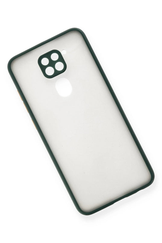 Xiaomi Redmi Note 9 Montreal Silikon Kapak Kılıf - Yeşil 3