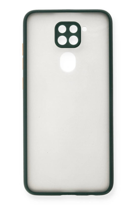 Xiaomi Redmi Note 9 Montreal Silikon Kapak Kılıf - Yeşil 2