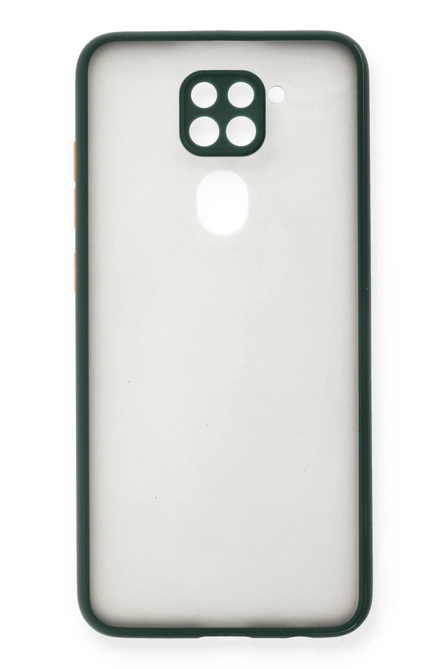 Xiaomi Redmi Note 9 Montreal Silikon Kapak Kılıf - Yeşil 2