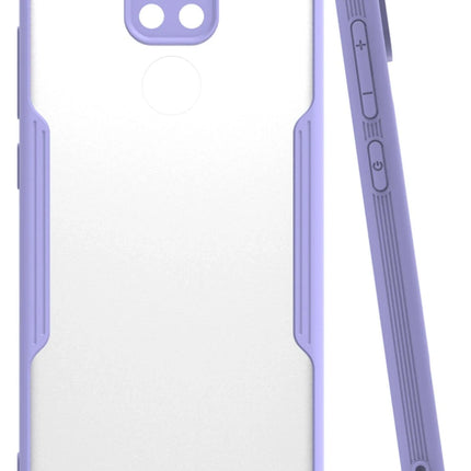 Xiaomi Redmi Note 9 Platin Silikon Kılıf - Lila