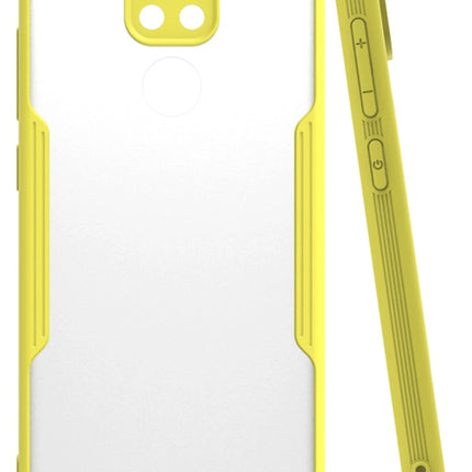Xiaomi Redmi Note 9 Platin Silikon Kılıf - Sarı