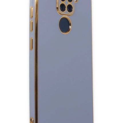 Xiaomi Redmi Note 9 Volet Silikon Kılıf - Mavi 2